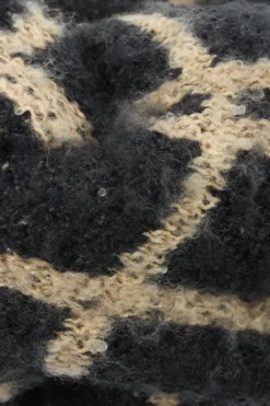 Ohrenwärmer>Pieces Ohrenwärmer schwarzwollweiß