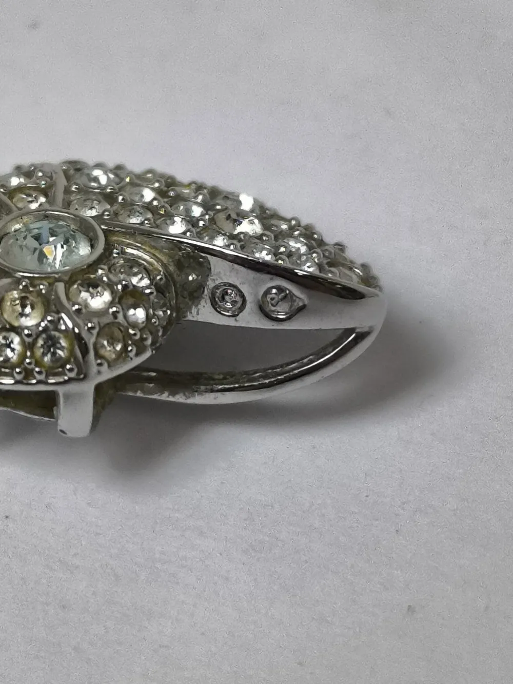 Ohrringe>Swarovski Ohrhänger silberfarben