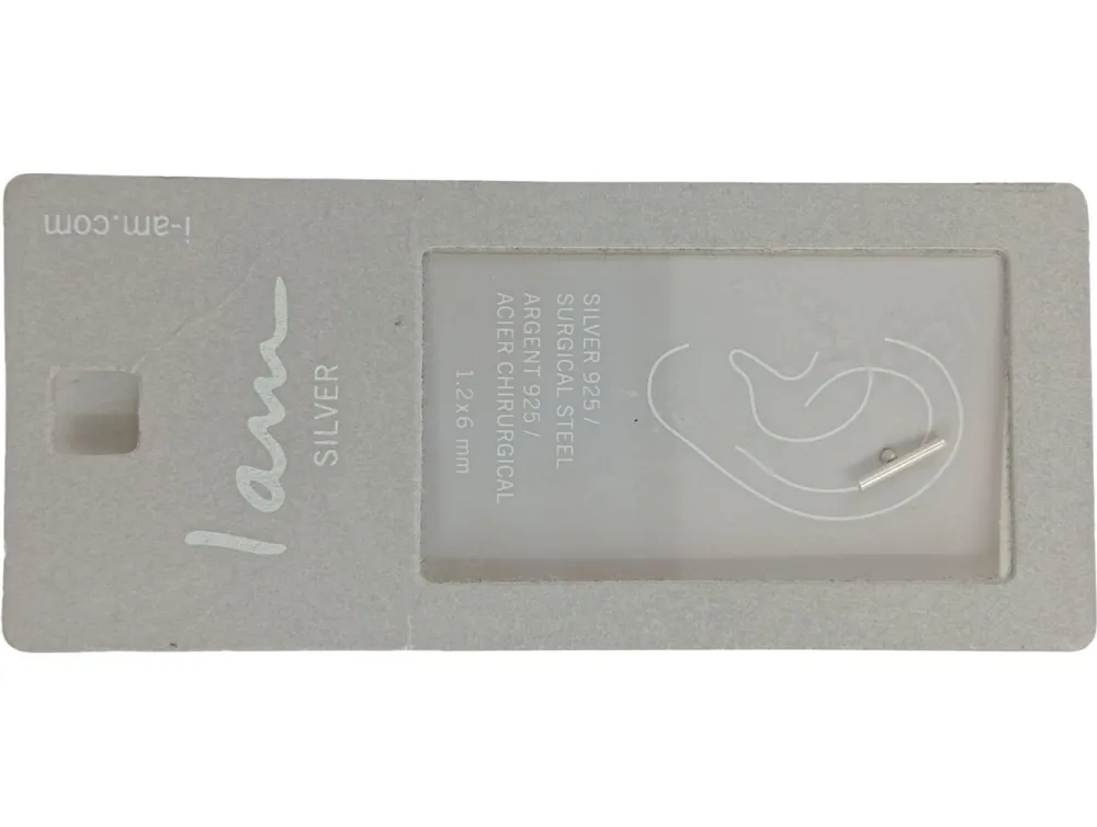 Ohrringe>I am Ohrstecker silberfarben