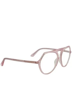 Sonnenbrillen>diff ovale Sonnenbrille pink