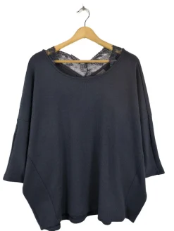 Pullover>Yessica Oversized Pullover Größe 56 schwarz