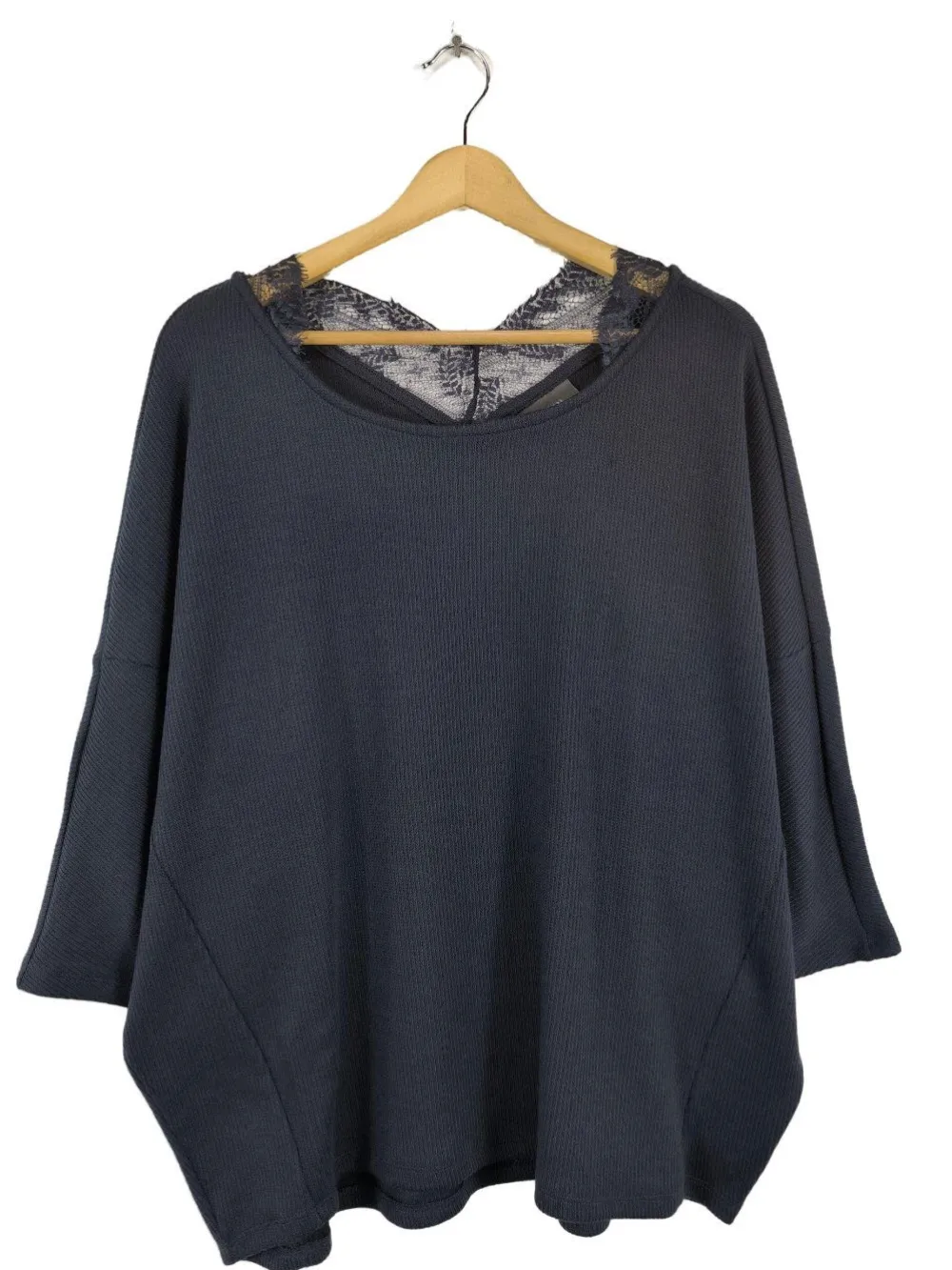 Pullover>Yessica Oversized Pullover Größe 56 schwarz