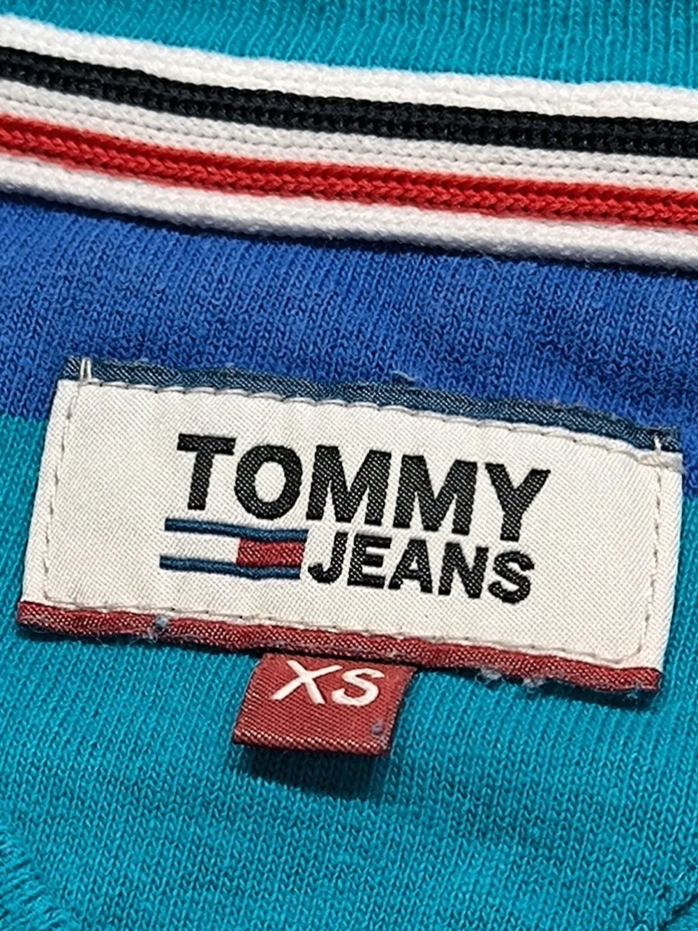 Shirts>Tommy Hilfiger Oversized Shirt Größe 34 blau