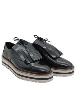 Businessschuhe>Zara Basic Oxford Größe 41 schwarz