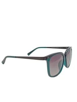 Sonnenbrillen>Charles & Keith Panto Brille schwarztürkis