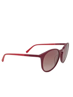 Sonnenbrillen>Lacoste Panto Brille rot