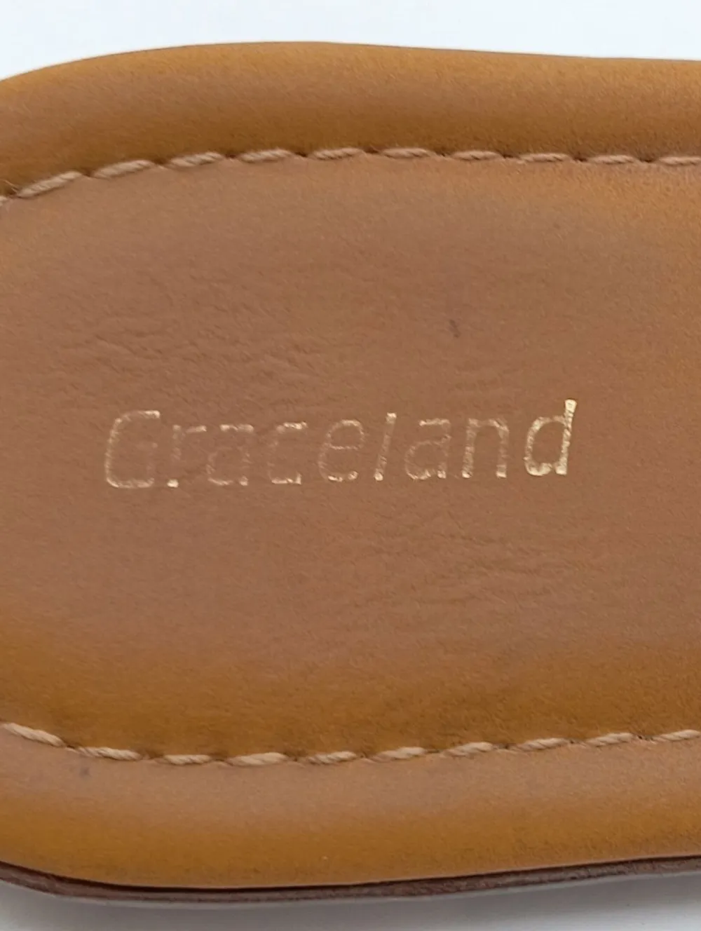 Hausschuhe>Graceland Pantoffeln Größe 39 braun