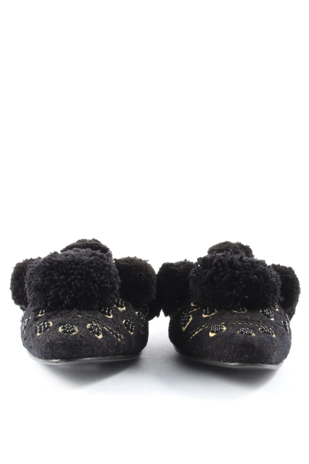 Hausschuhe>Figue Pantoffeln Größe 40,5 schwarz