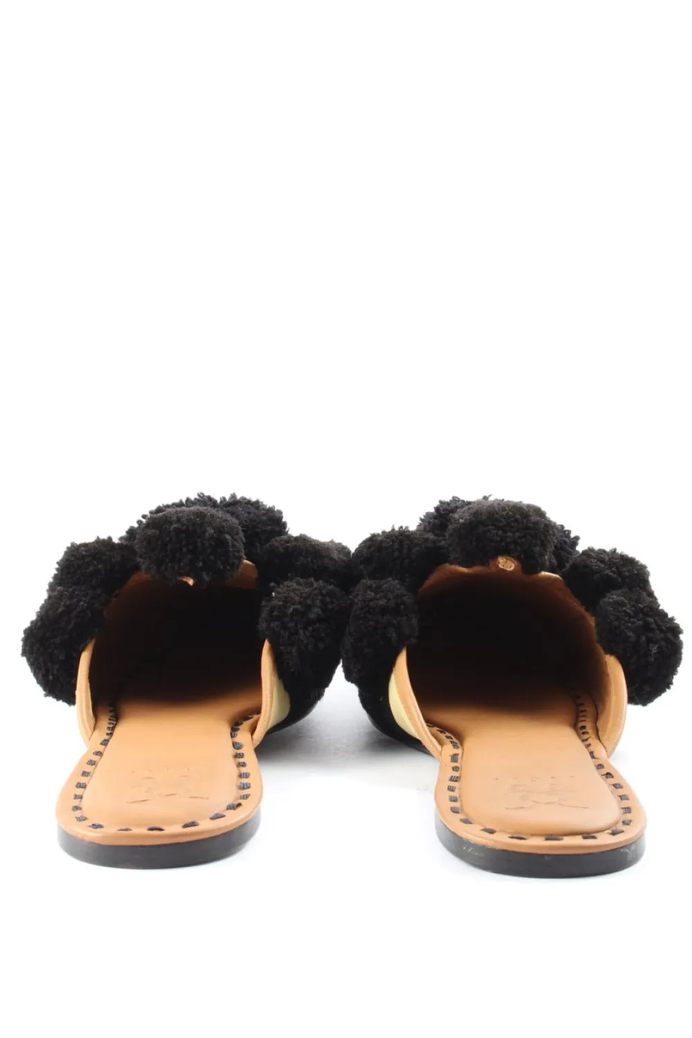 Hausschuhe>Figue Pantoffeln Größe 40,5 schwarz