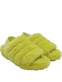 Hausschuhe>UGG Pantoffeln Größe 37 grün