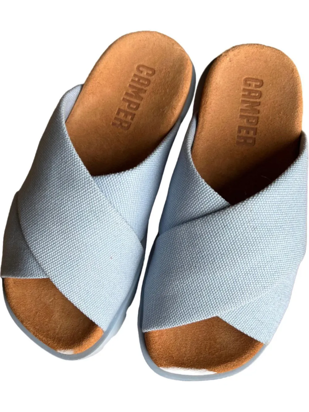 Pantoletten> Pantoletten blau