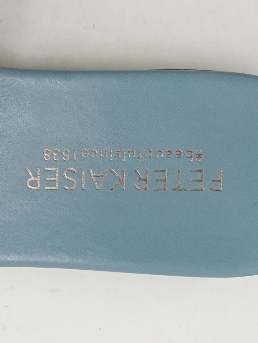 Pantoletten> Pantoletten Größe 39,5 blau