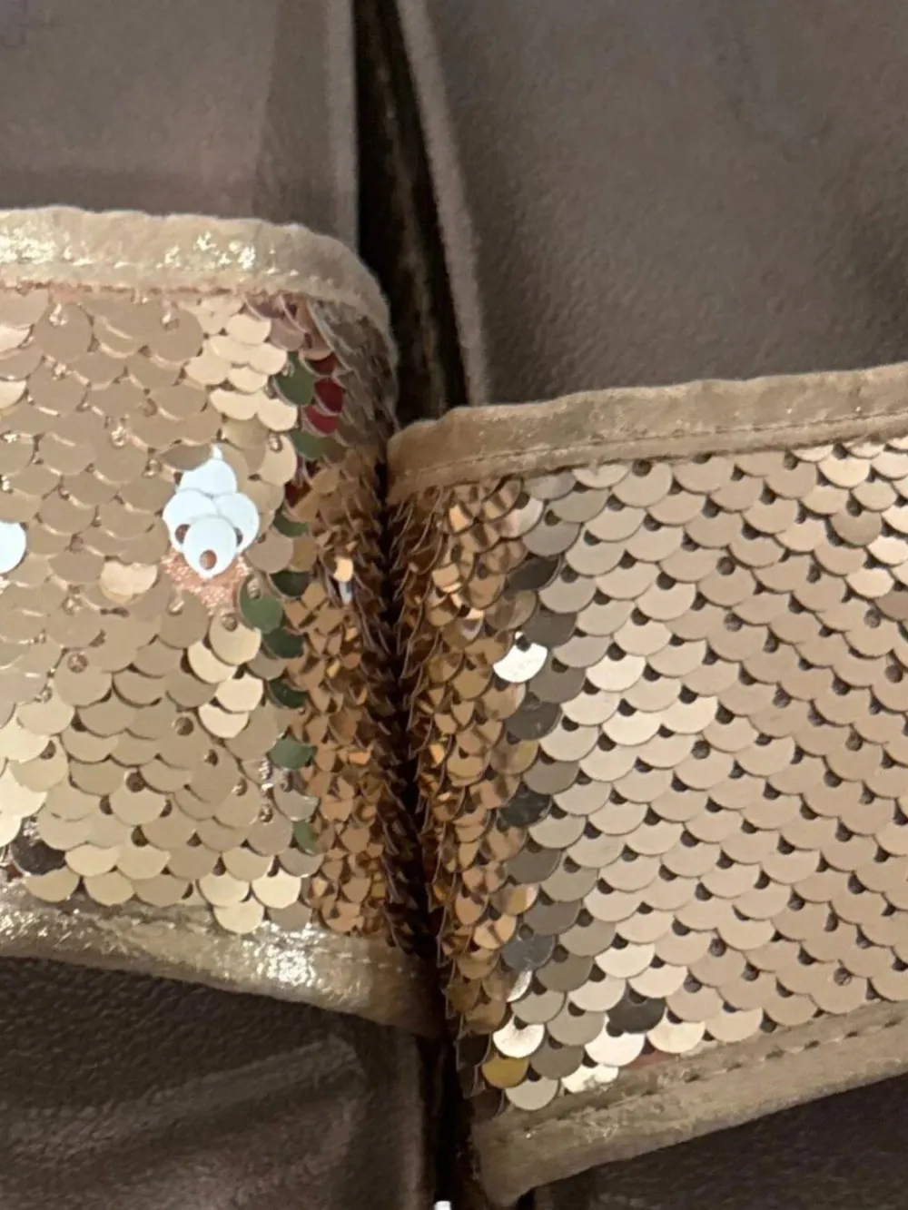 Pantoletten> Pantoletten Größe 38 goldfarben