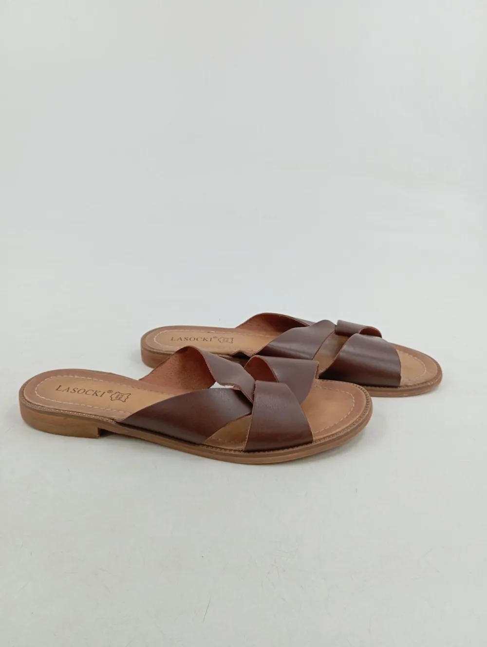 Pantoletten> Pantoletten Größe 41 braun