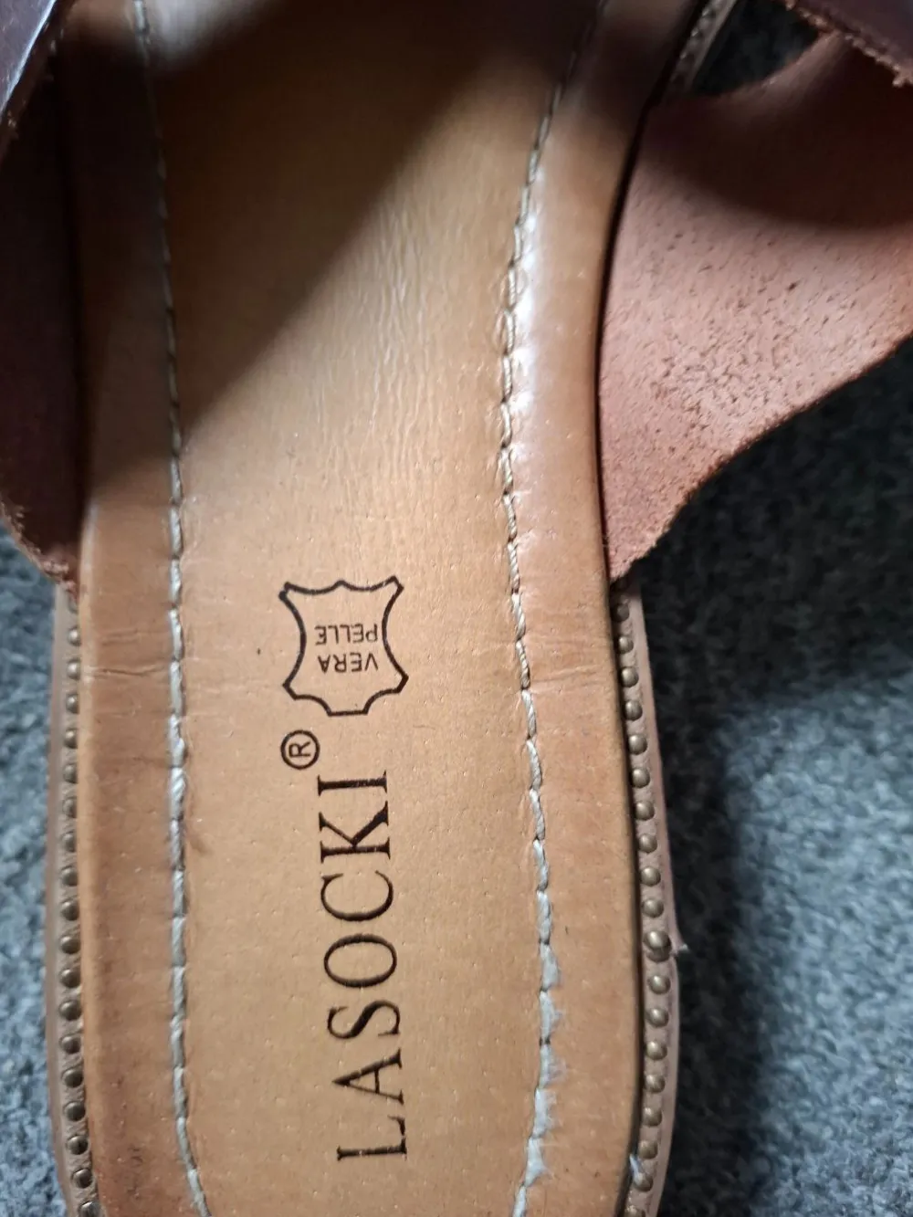 Pantoletten> Pantoletten Größe 41 braun