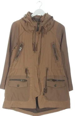 Jacken>Zara Basic Parka Größe 36 braunbronzefarben