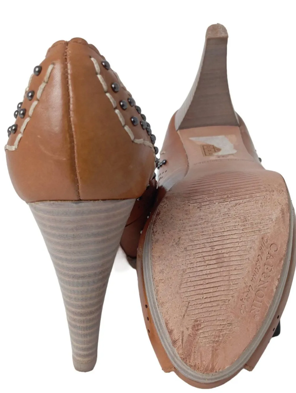 Peeptoe Pumps Größe 37-Cafu00e8noir Outlet