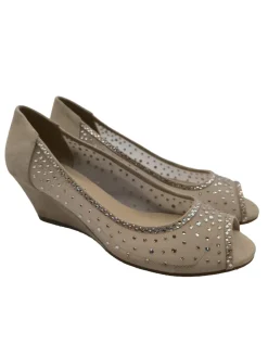 Pumps>Scau2019viola Peeptoe Pumps Größe 37 wollweiß