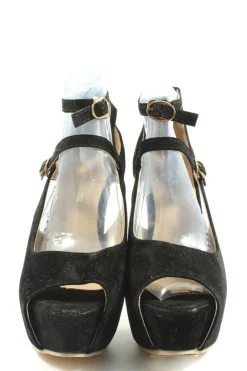 Pumps>Dajiaoya Peeptoe Pumps Größe 39 schwarz