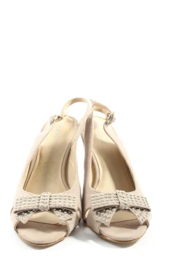 Pumps>Graceland Peeptoe Pumps Größe 36 wollweiß