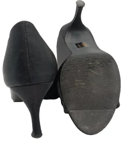 Pumps>AVENTURE Peeptoe Pumps Größe 38 schwarz