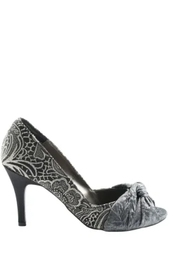 Pumps>Sommerkind Peeptoe Pumps Größe 39 schwarzweiß