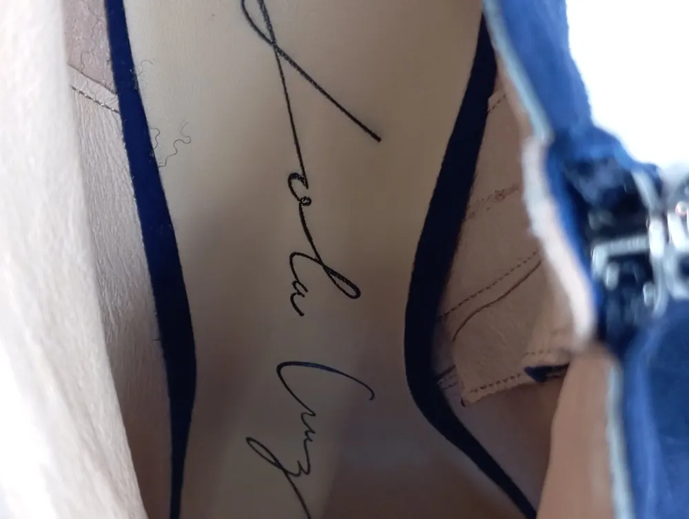 Stiefeletten>Lola cruz Peeptoe-Stiefeletten Größe 36 blau