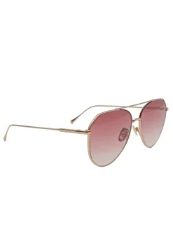 Sonnenbrillen>diff Pilot Brille goldfarben
