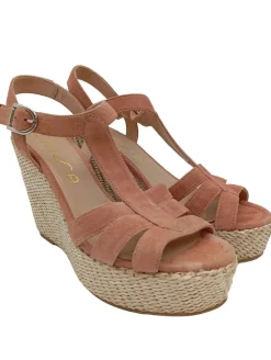 Sandalen>Unisa Plateau-Sandalen Größe 38 braun