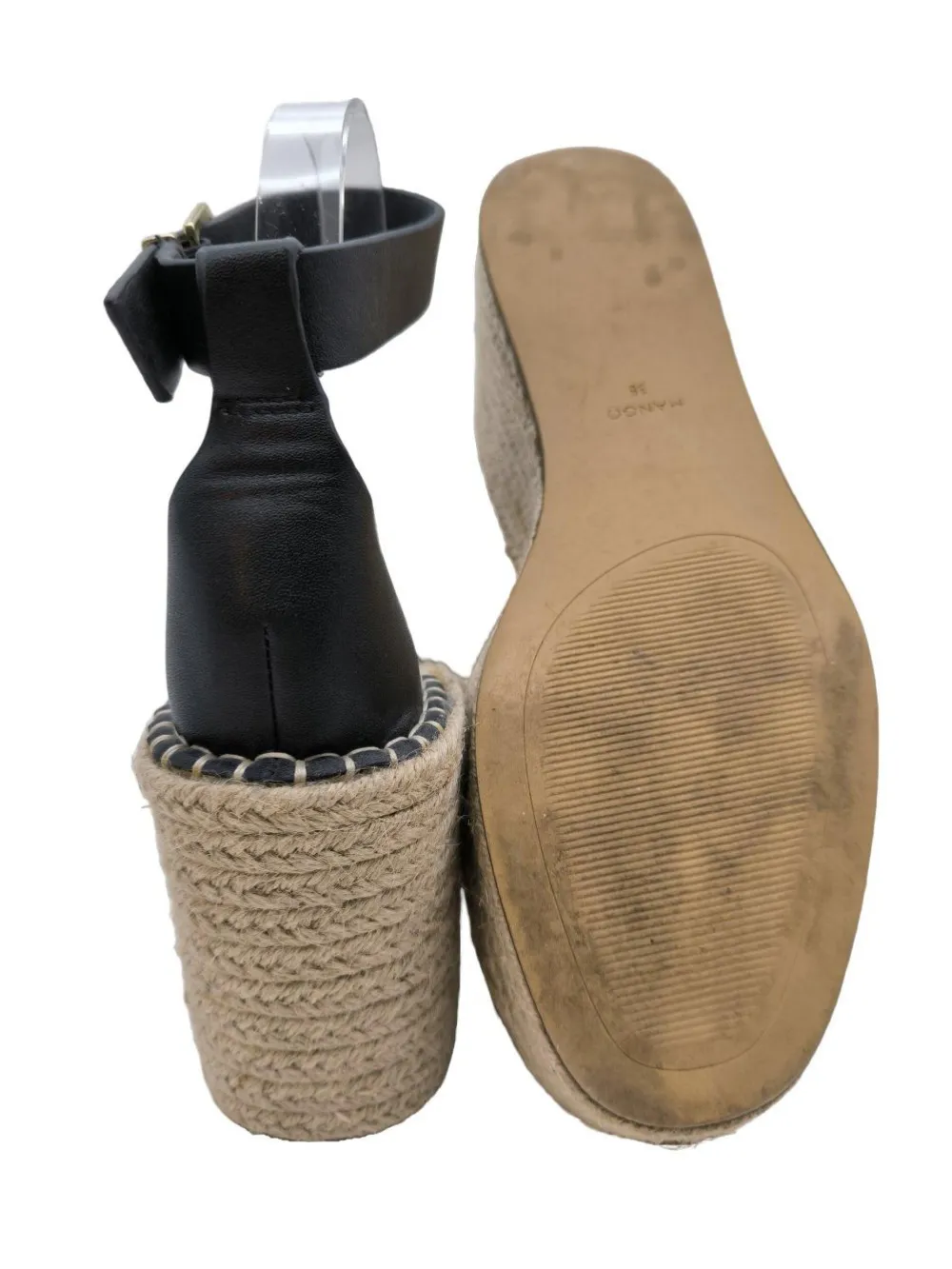 Plateau-Sandalen Größe 38-Mango Outlet