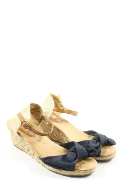 Sandaletten>WalkX Plateau-Sandaletten Größe 38 blaucreme