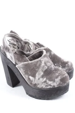 Sandaletten>xuz Plateau-Sandaletten Größe 39 hellgrau