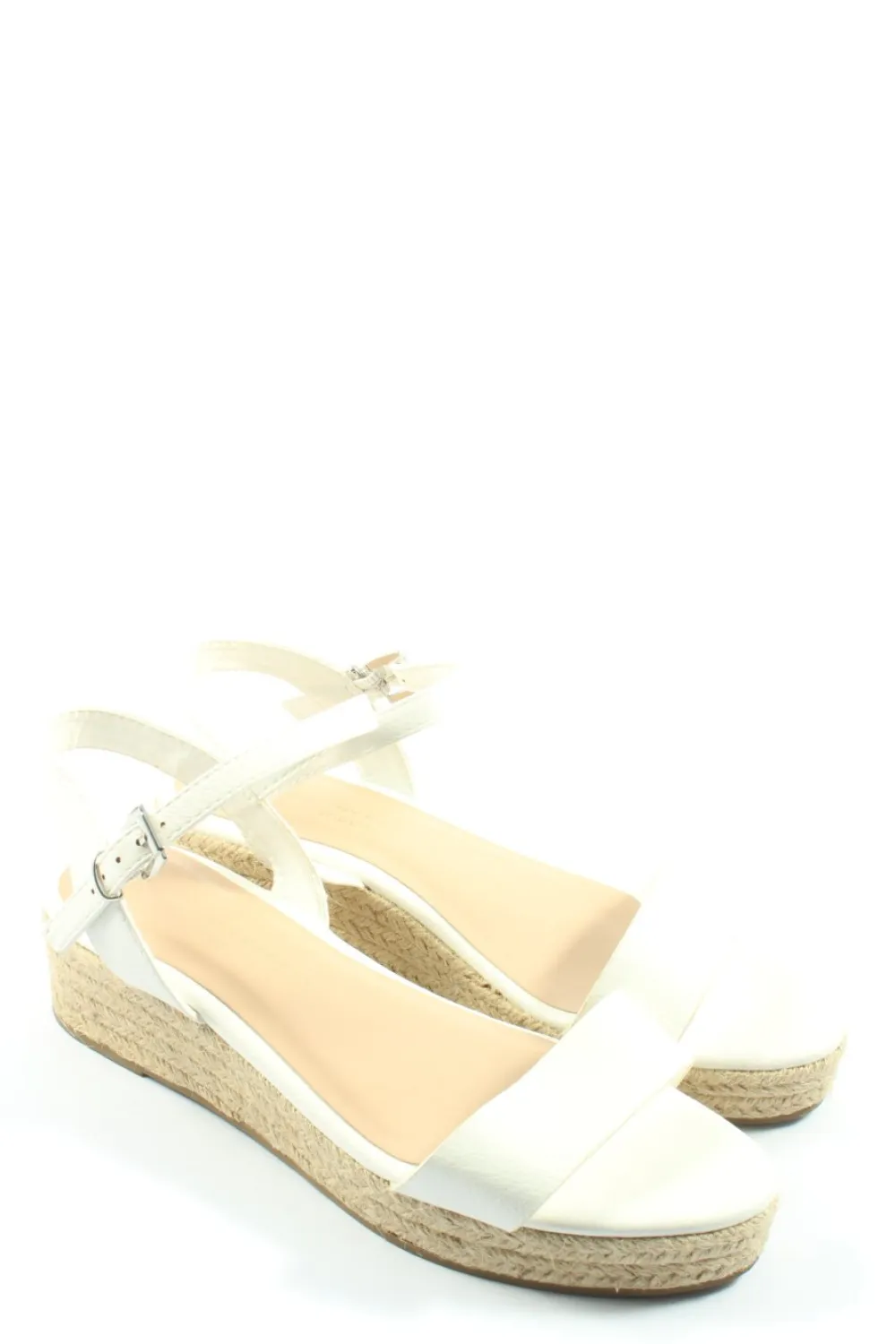 Sandaletten>Dorothy Perkins Plateau-Sandaletten Größe 36 wollweißweiß