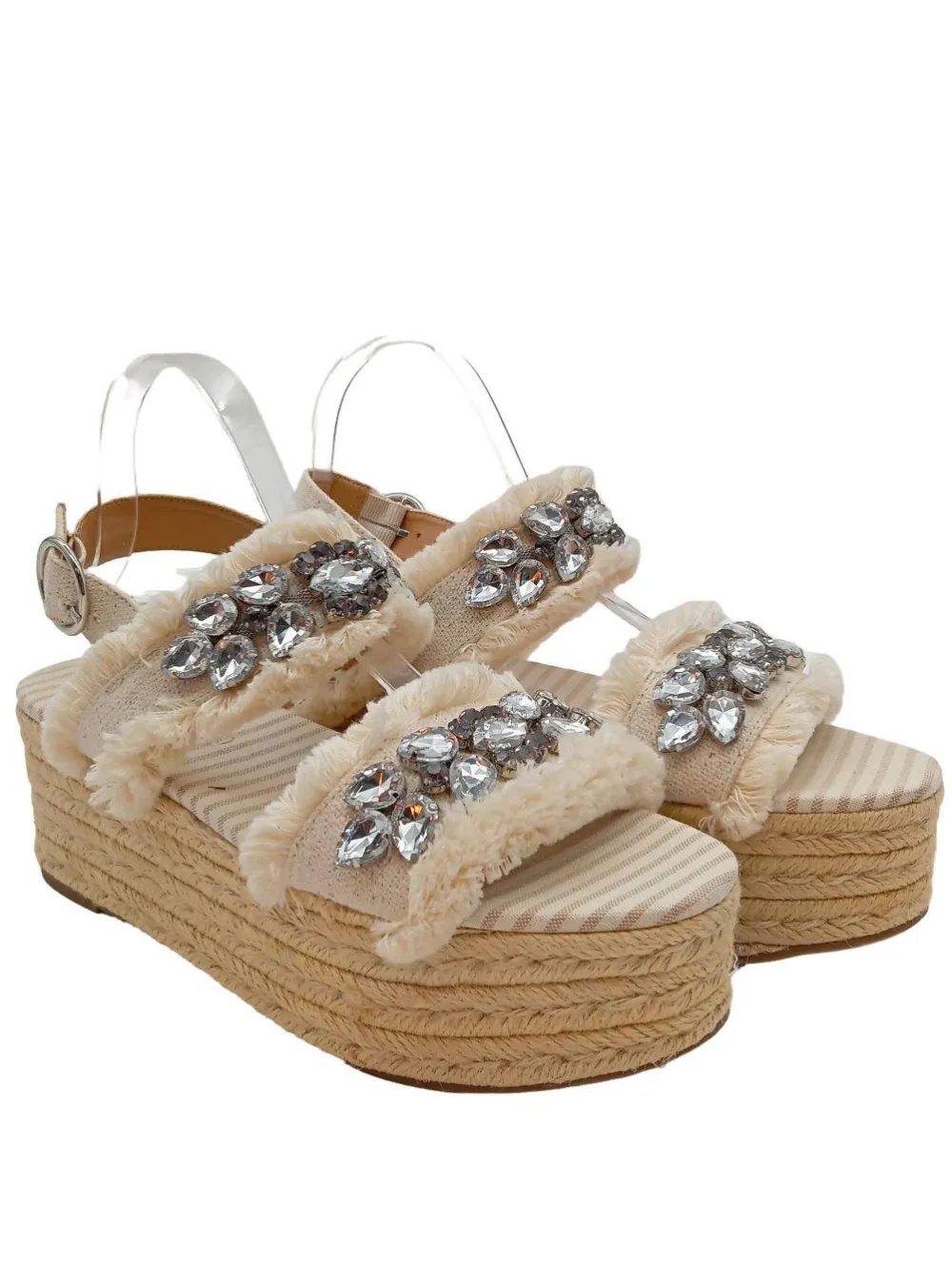 Plateau-Sandaletten Größe 41-Zara Trafaluc New