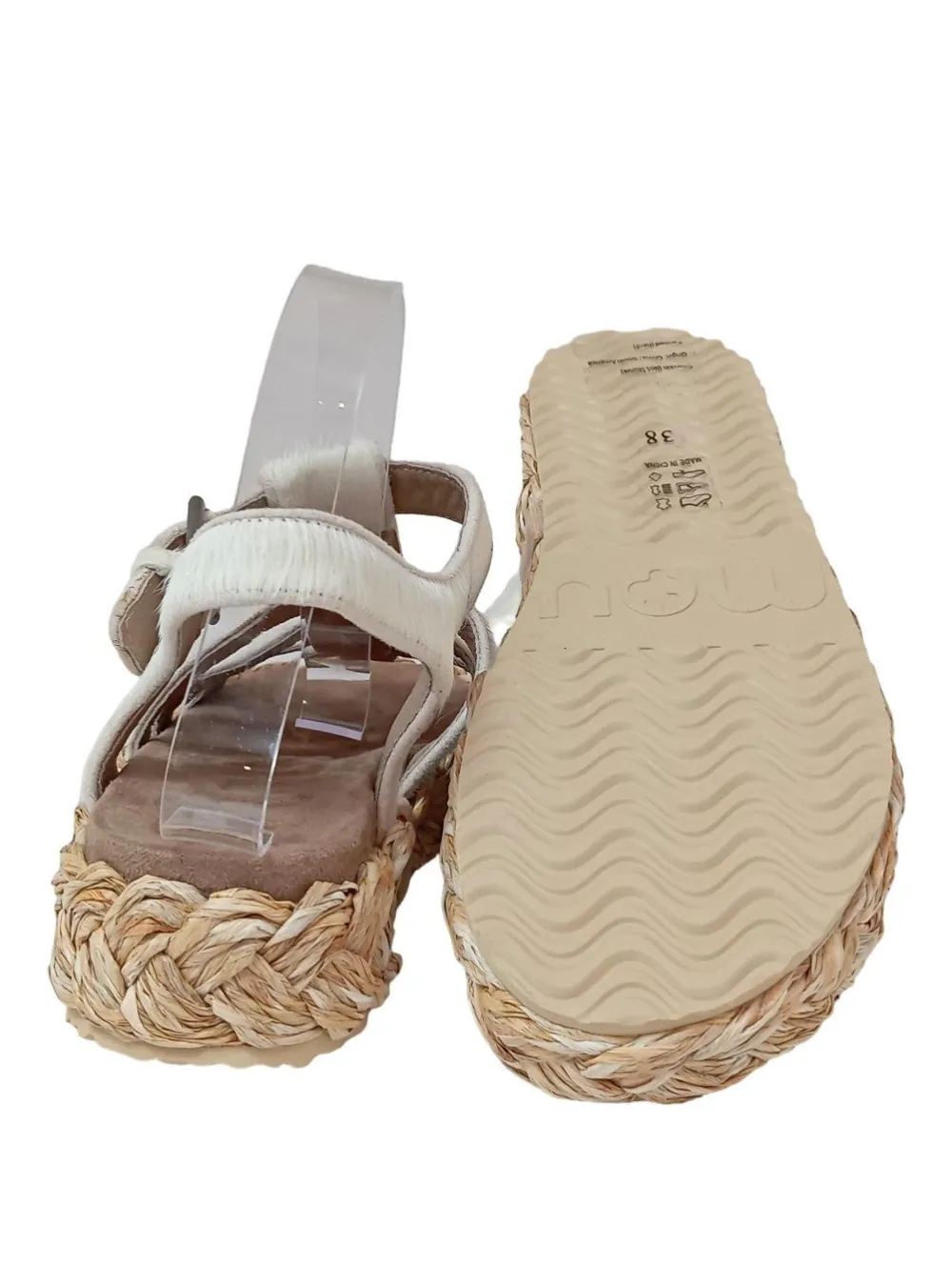 Plateau-Sandaletten Größe 38-Mou Clearance
