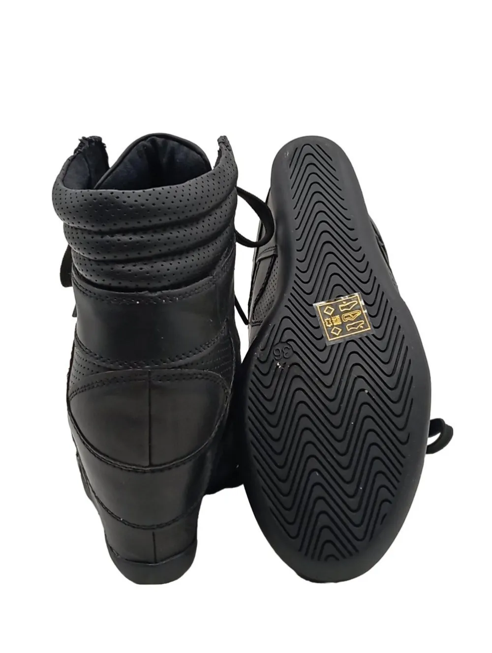 Sneaker>Jumex Plateausneaker Größe 36 schwarz