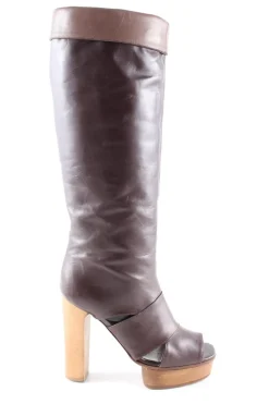 Stiefel>Marni Plateau-Stiefel Größe 36 braun