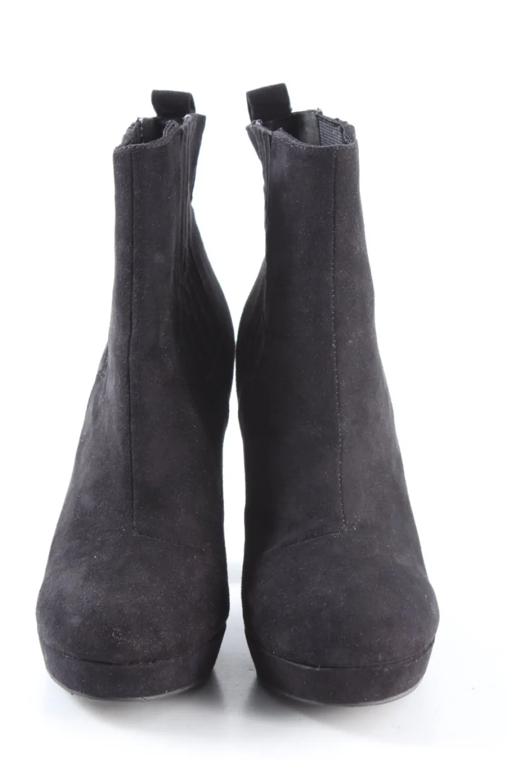 Stiefel>H&M Plateau-Stiefel Größe 40 schwarz