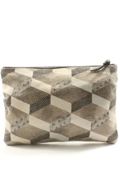 Pochettes>Pieces Pochette wollweißbraun