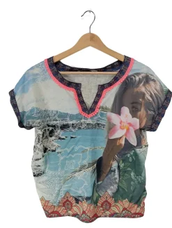 Shirts>Oui Print-Shirt Größe 34