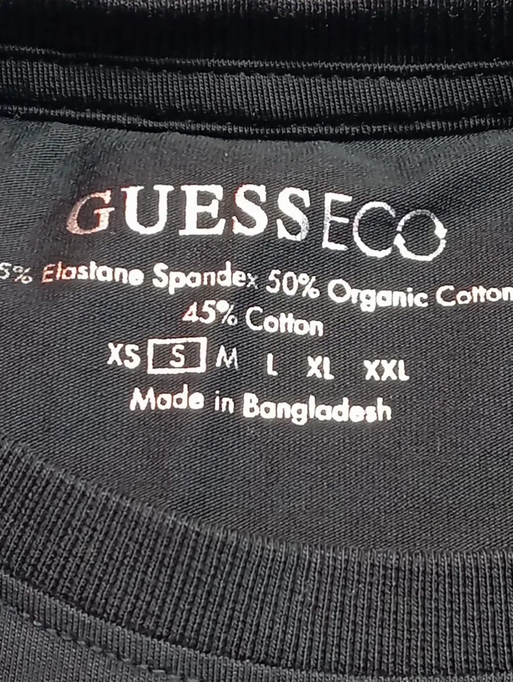 Shirts>Guess Print-Shirt Größe 36 schwarz