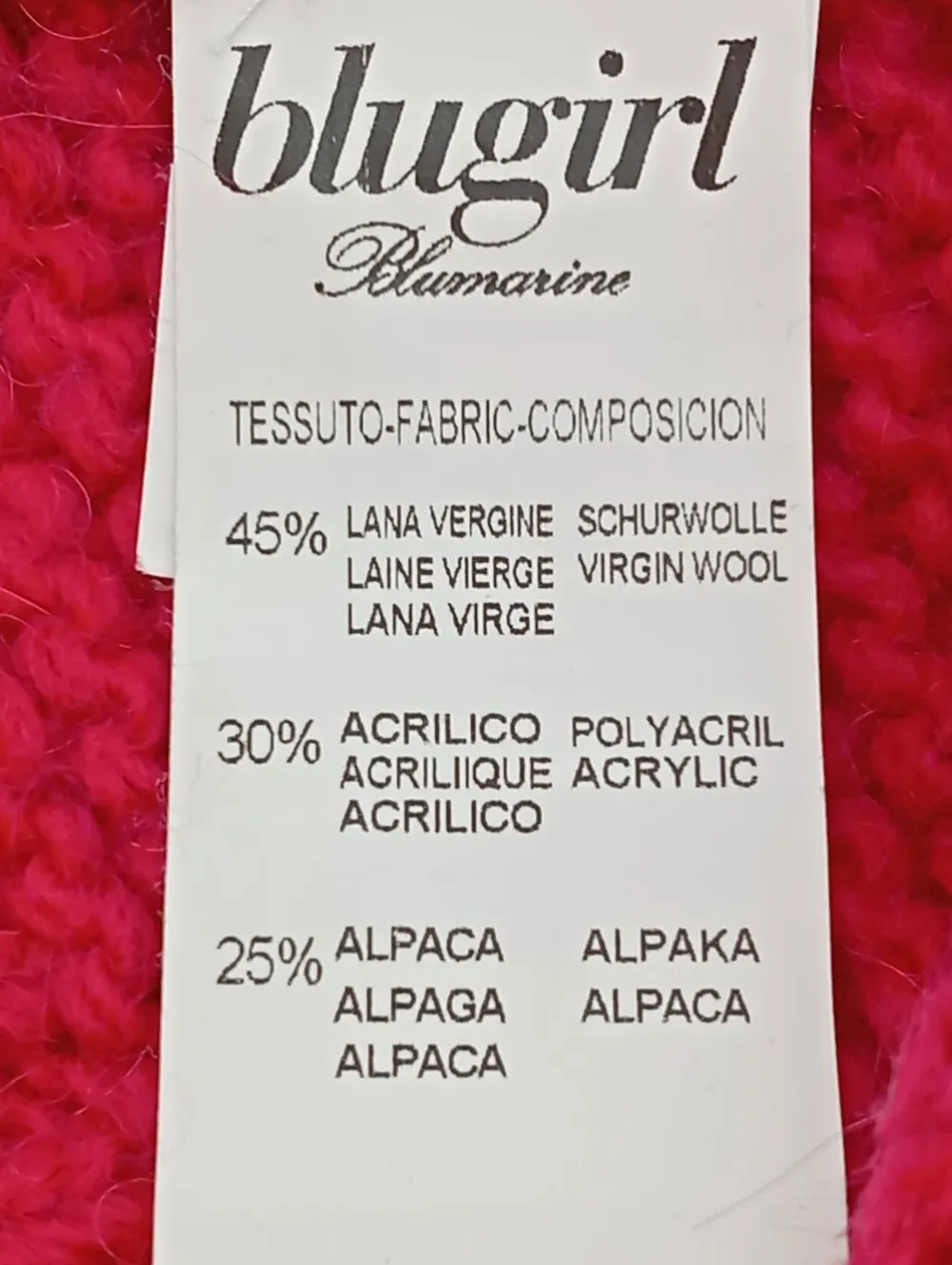 Mützen>Blugirl Pudelmütze magenta