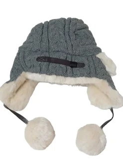 Mützen>Barts Pudelmütze hellgrauwollweiß