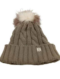 Mützen>Chill Out Pudelmütze hellgrau