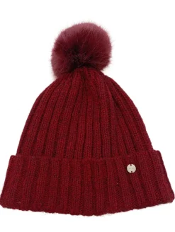 Mützen>Esprit Pudelmütze rot