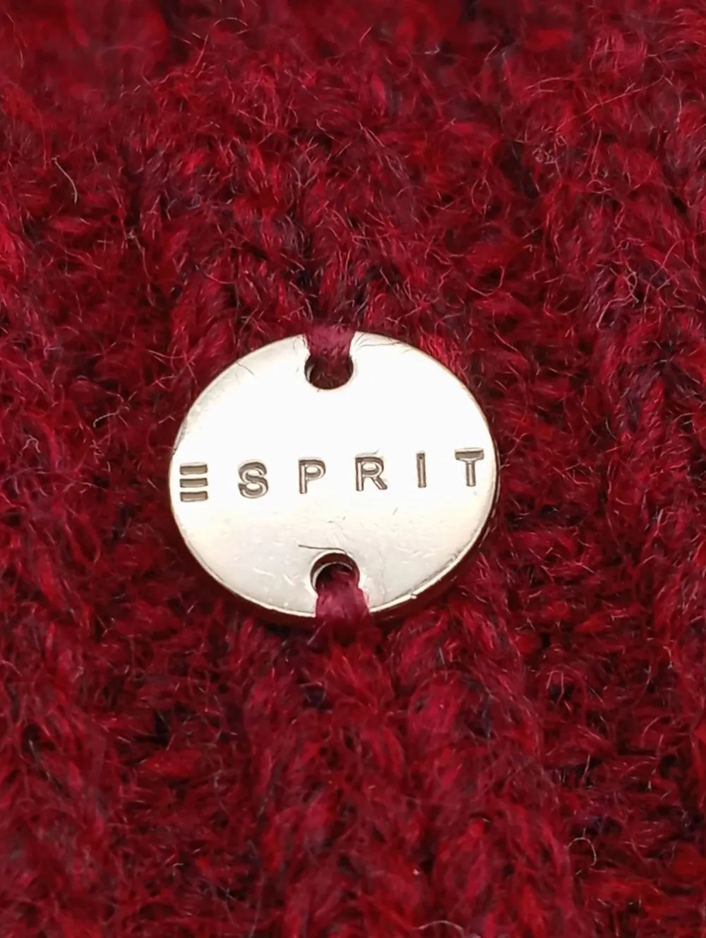 Mützen>Esprit Pudelmütze rot