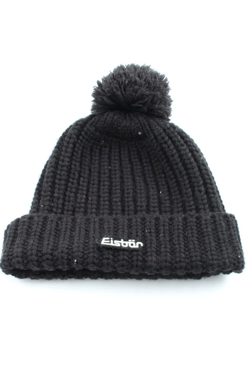 Mützen>Eisbu00e4r Pudelmütze Größe 52 schwarz