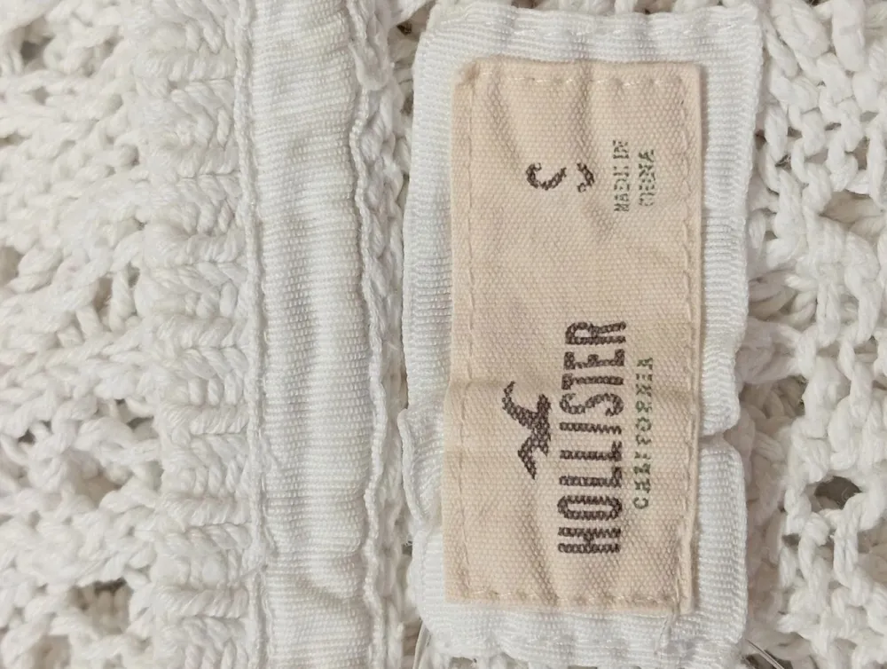 Pullover>Hollister Pullover Größe 36 weiß