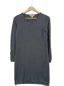 Kleider>edc Pulloverkleid Größe 36 hellgrau