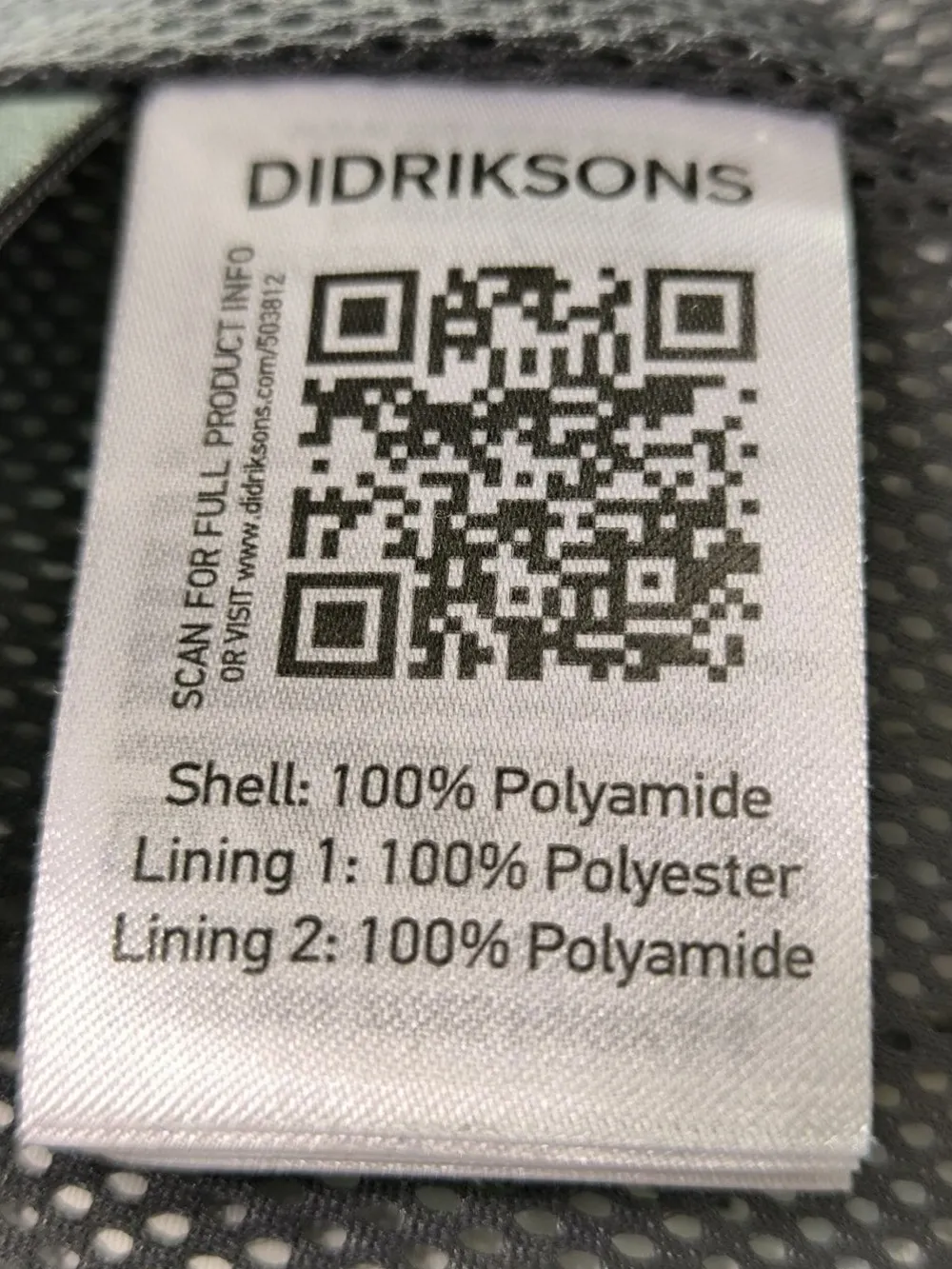 Regenjacke Größe 36-Didriksons New